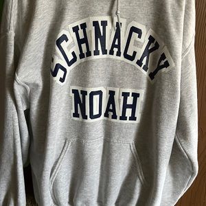 Gray Noah Schnacky sweatshirt